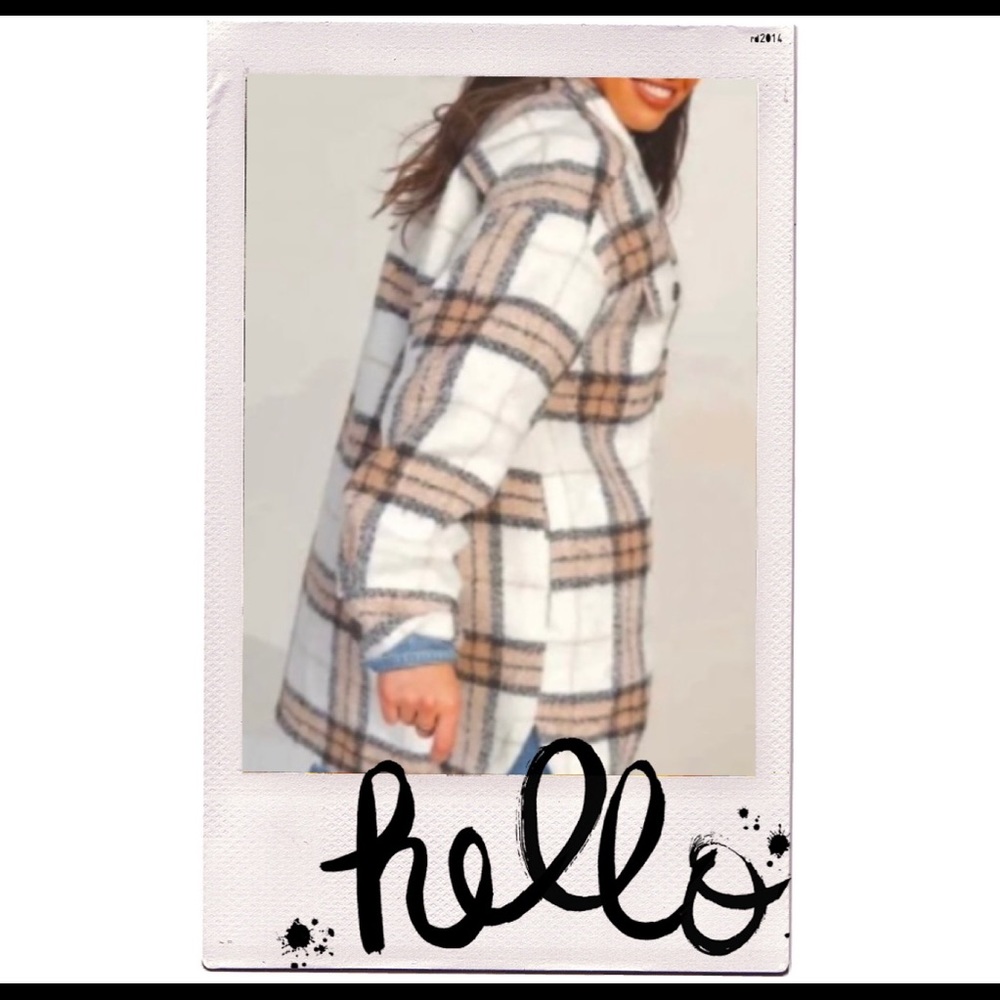 Flannel Long Utility Shacket